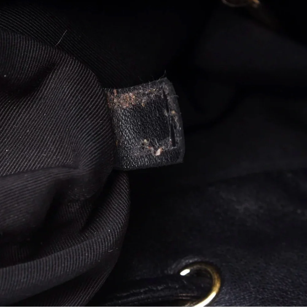 Chanel Black Calfskin Quilted Large Backpack Urban Spirit with GHW